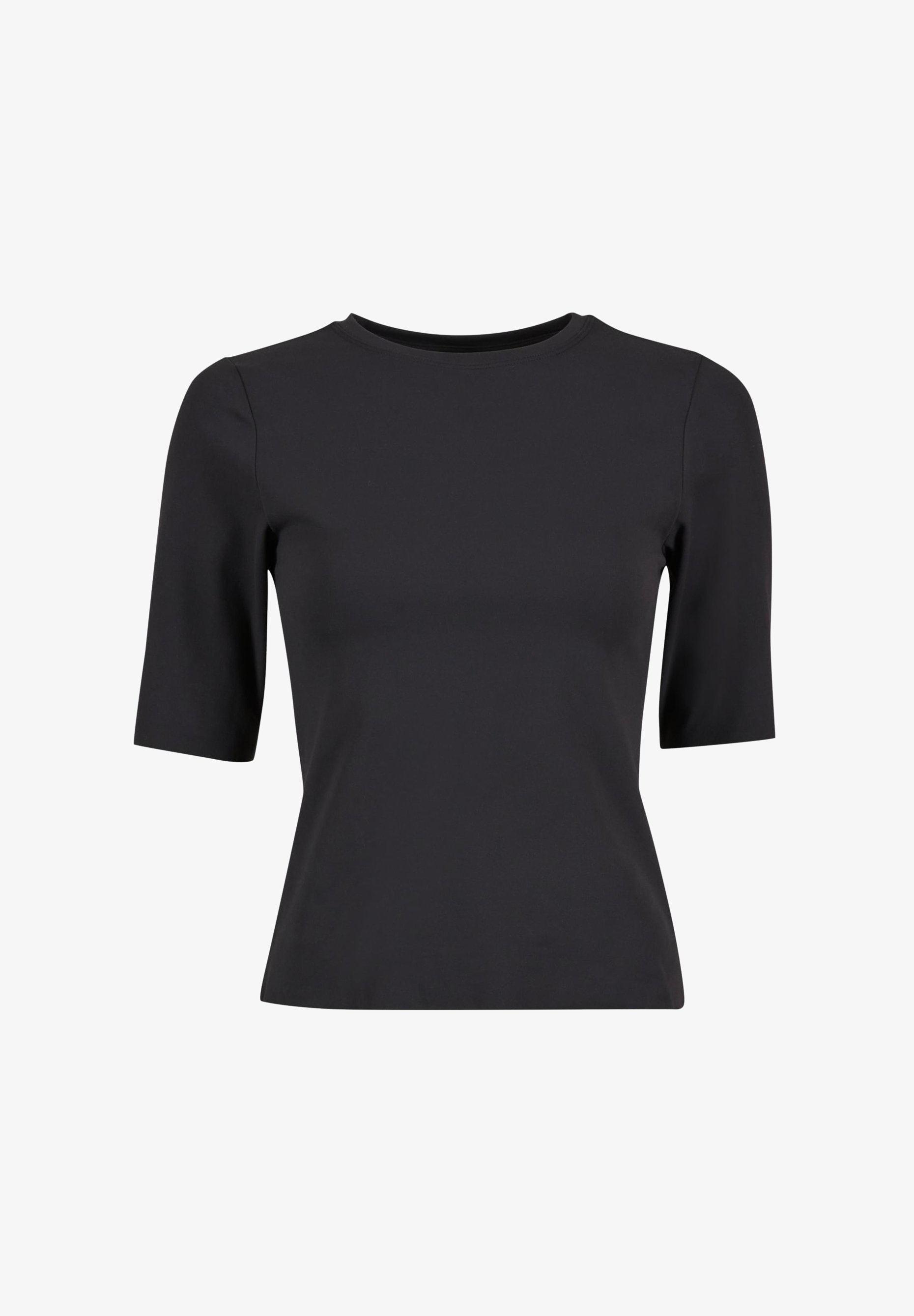 aim'n® SENSE MANCHES MI-LARGES - T-shirt basique - noir
