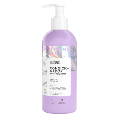 So!Flow Après-shampoing Revitalisant pour Cheveux Colorés 400 ml