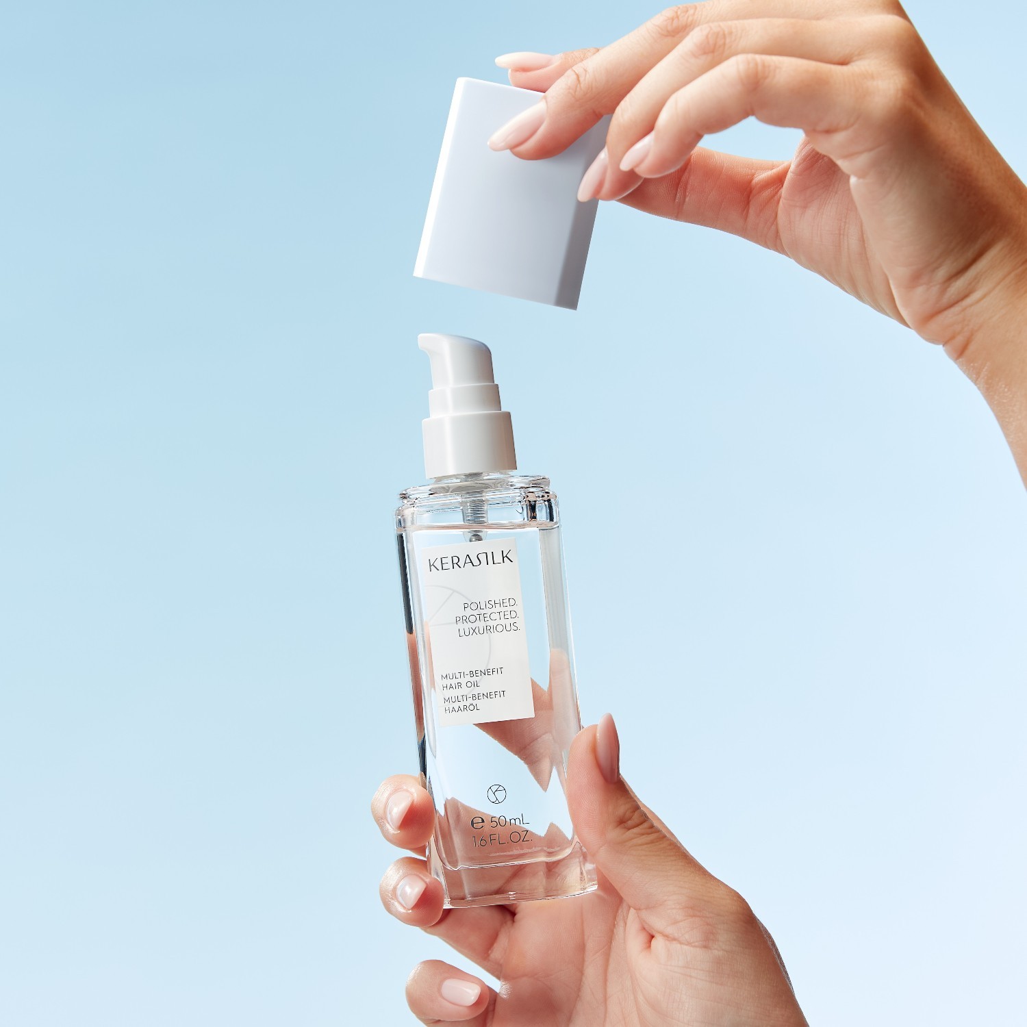 KERASILK olje za lase Večnamensko olje za lase - 50 ml