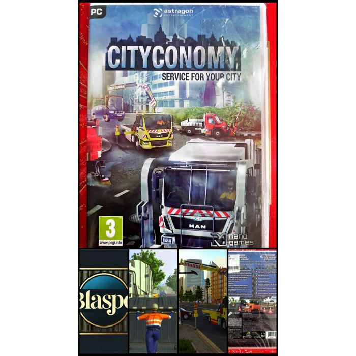 Cityconomy Service for your City PC DVD-ROM Nuevo en blíster Simulación de gestión urbana Astragon PEGI 3