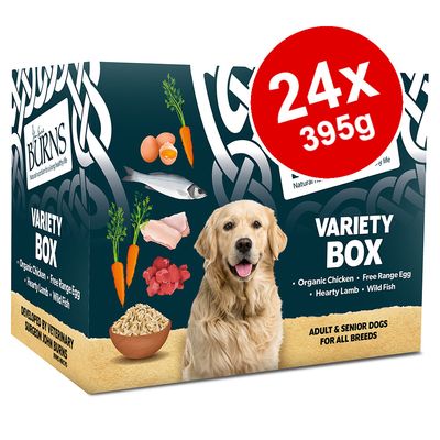 Burns Wet Dog Food Saver Pack 24 x 395 g