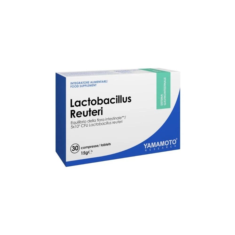 Yamamoto Research Yamamoto R Lactobacillus 30 comprimidos para equilíbrio da flora intestinal