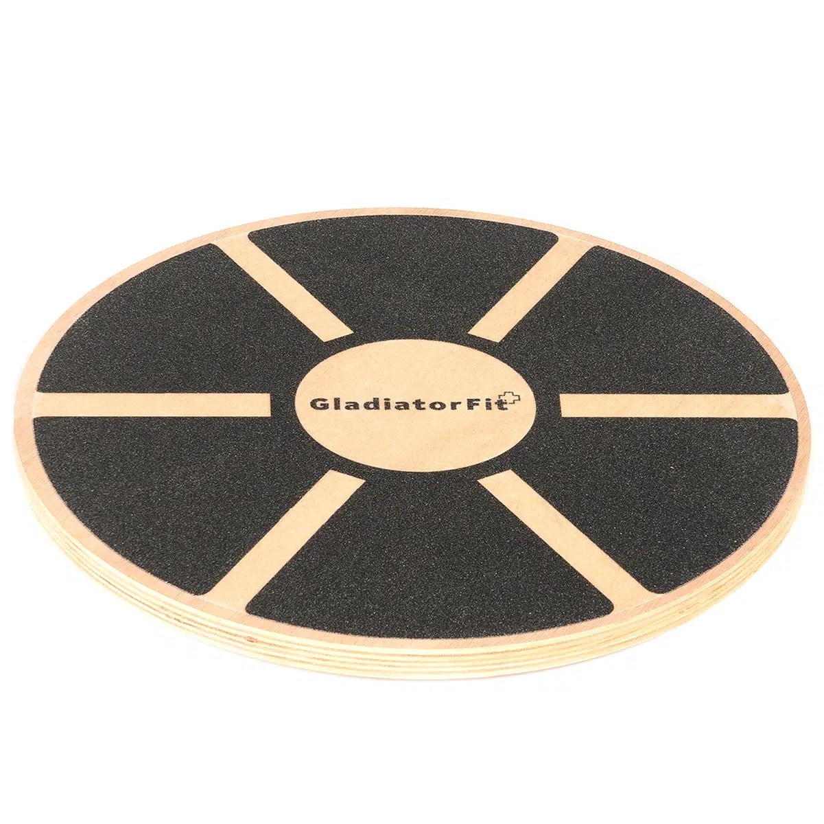  Houten balansbord voor evenwicht en coördinatie Ø 39 cm Gladiatorfit