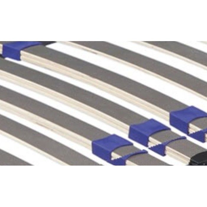 Bedbodem - Marion - Zwart - Lattenbodem - 90x190 cm - Snelle montage - Eenpersoons