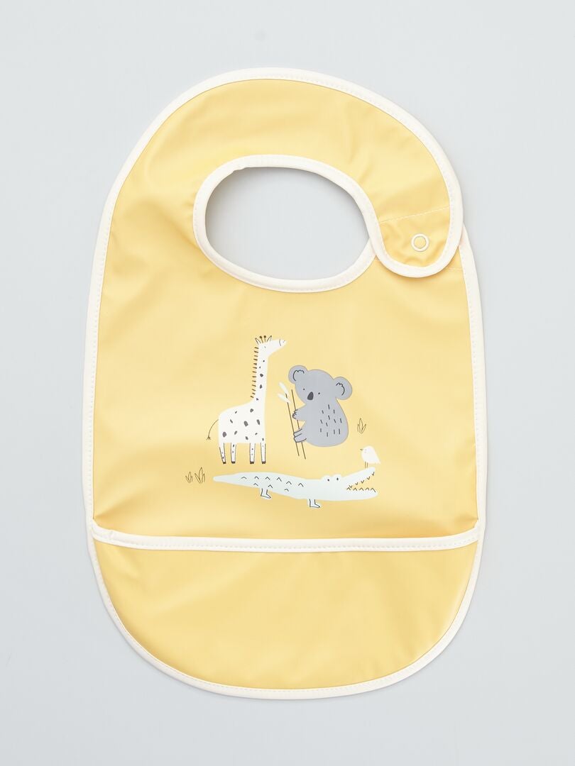 Conjunto de 2 Babadores Impermeáveis - AZUL
