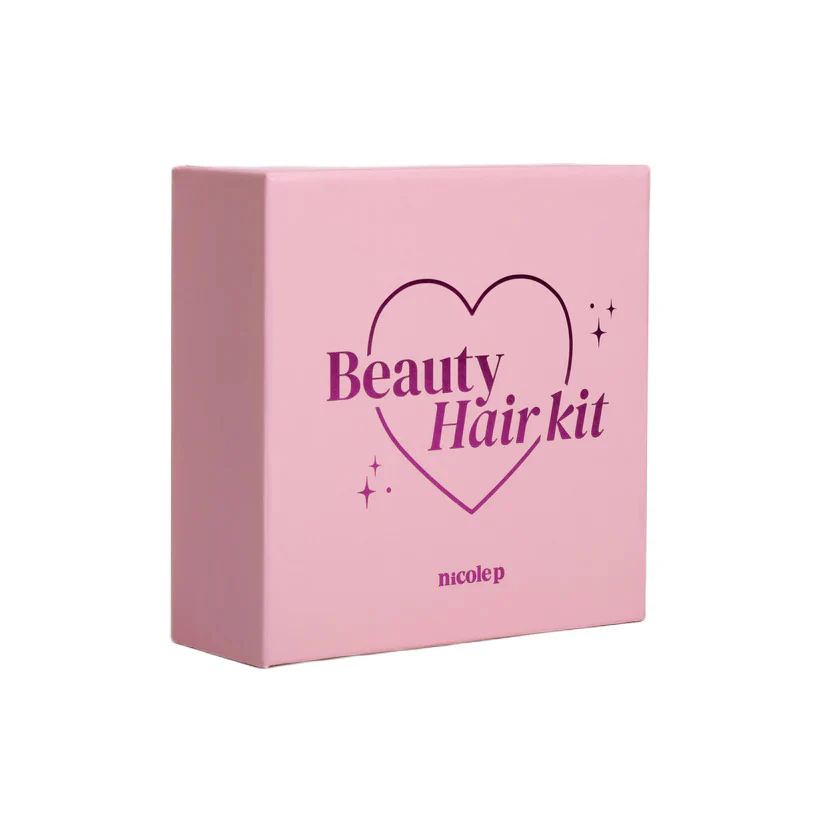 Accessori Kit Beauty Hair - Cofanetti per Capelli, Forcine e Mollette, Fermagli ed Elastici