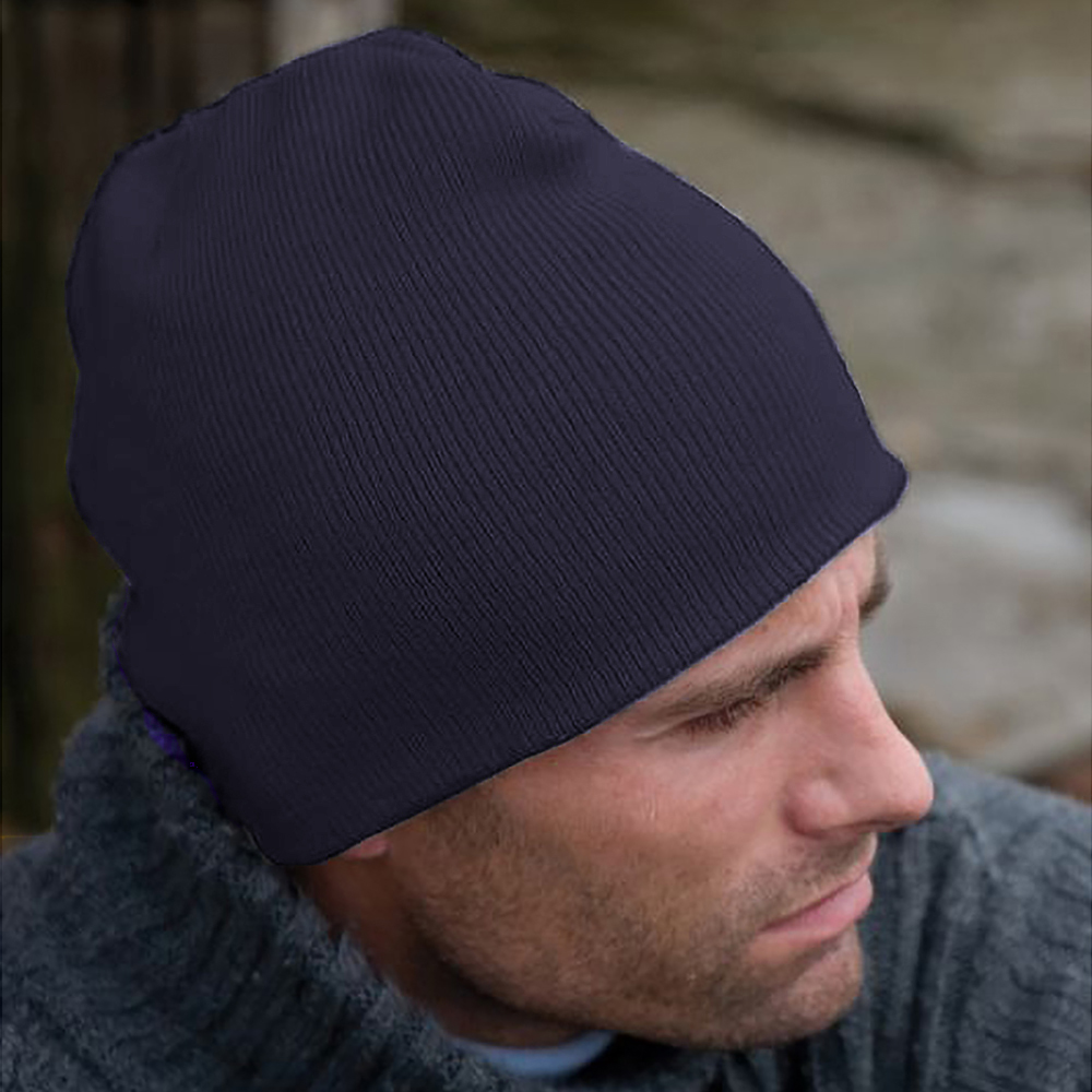 Gorro De Invierno De Acrilico De Tacto Suave Result Pull On