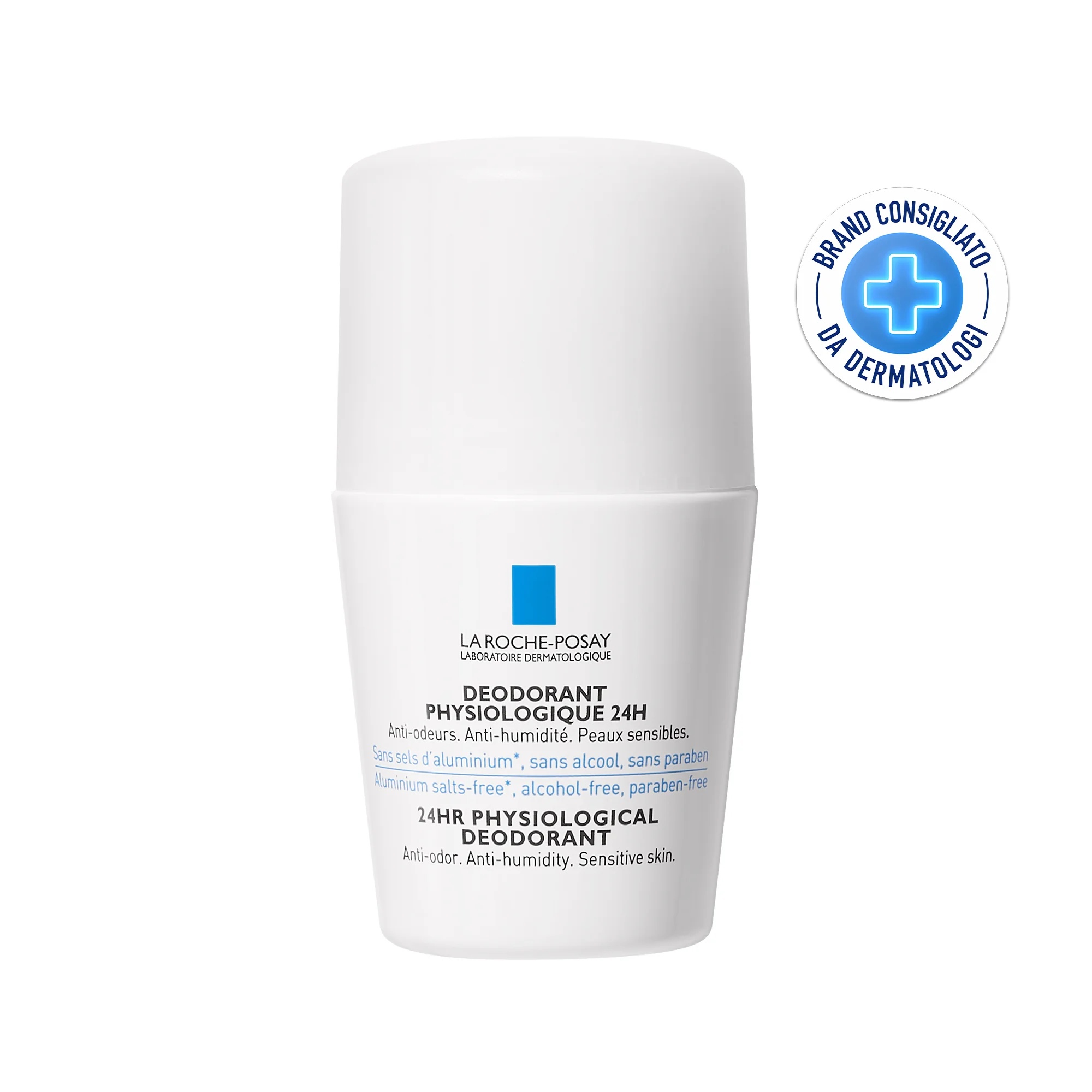 LA ROCHE POSAY La Roche Posay Fiziološka čistila 50 ml Fiziološki deodorant 24 ur roll-on