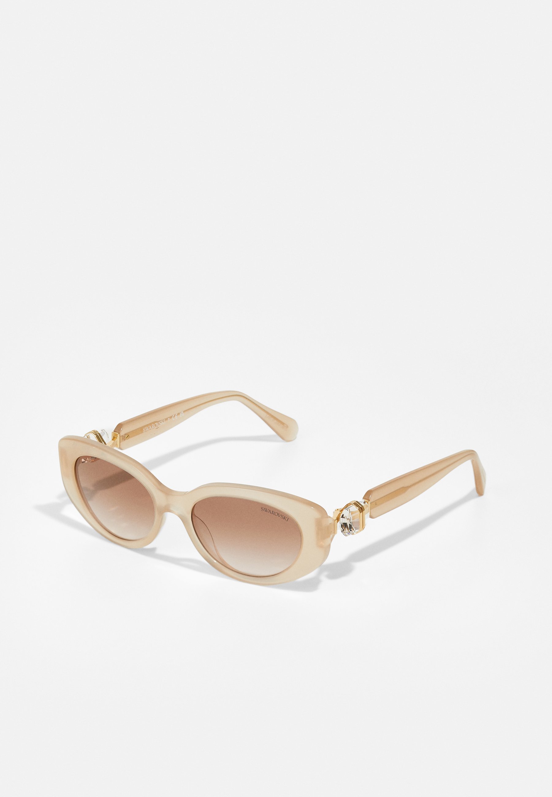 Lunettes de soleil Swarovski - beige/marron