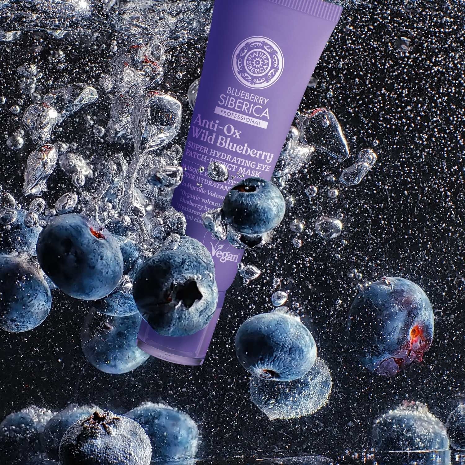 Natura Siberica Blueberry Siberica Masque Yeux Effet Patch Super Hydratant
