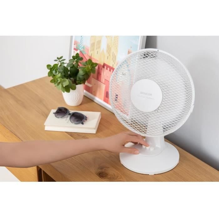 Ventilador de escritorio - Sencor - SFE 2310WH