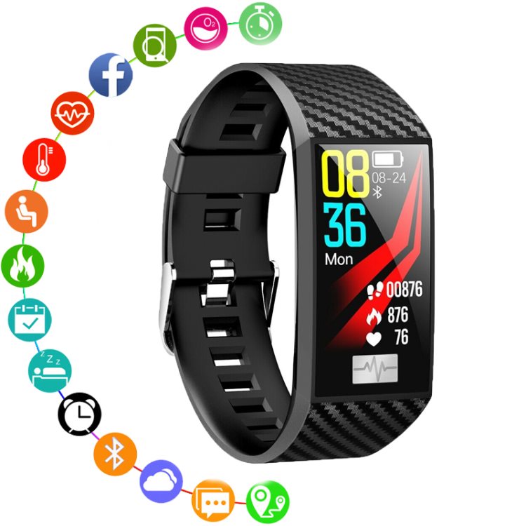Smart Watch Pedometer Heart Rate Monitor Sports Smart Watch Pedometer IP68 Waterproof Bracelet Color Screen Wristband