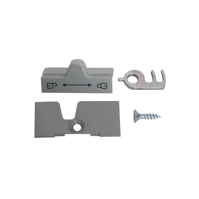 CONJUNTO COMPLETO DE CIERRE DE PUERTA GRIS PARA REFRIGERADOR DOMETIC * 2412757300 412757300 RM7401 92108620600