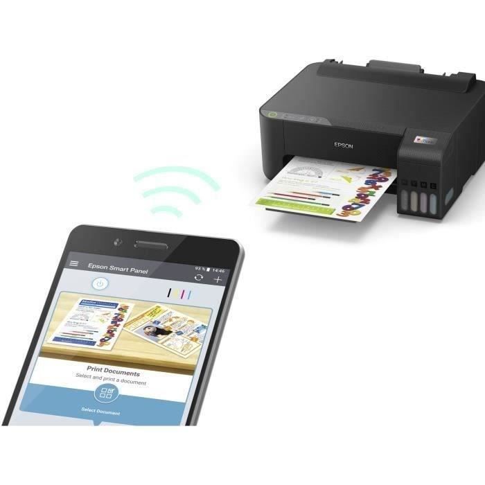 Impresora monofunción - EPSON - EcoTank ET-1810 - Inyección de tinta - A4 - Color - Wi-Fi - C11CJ71401