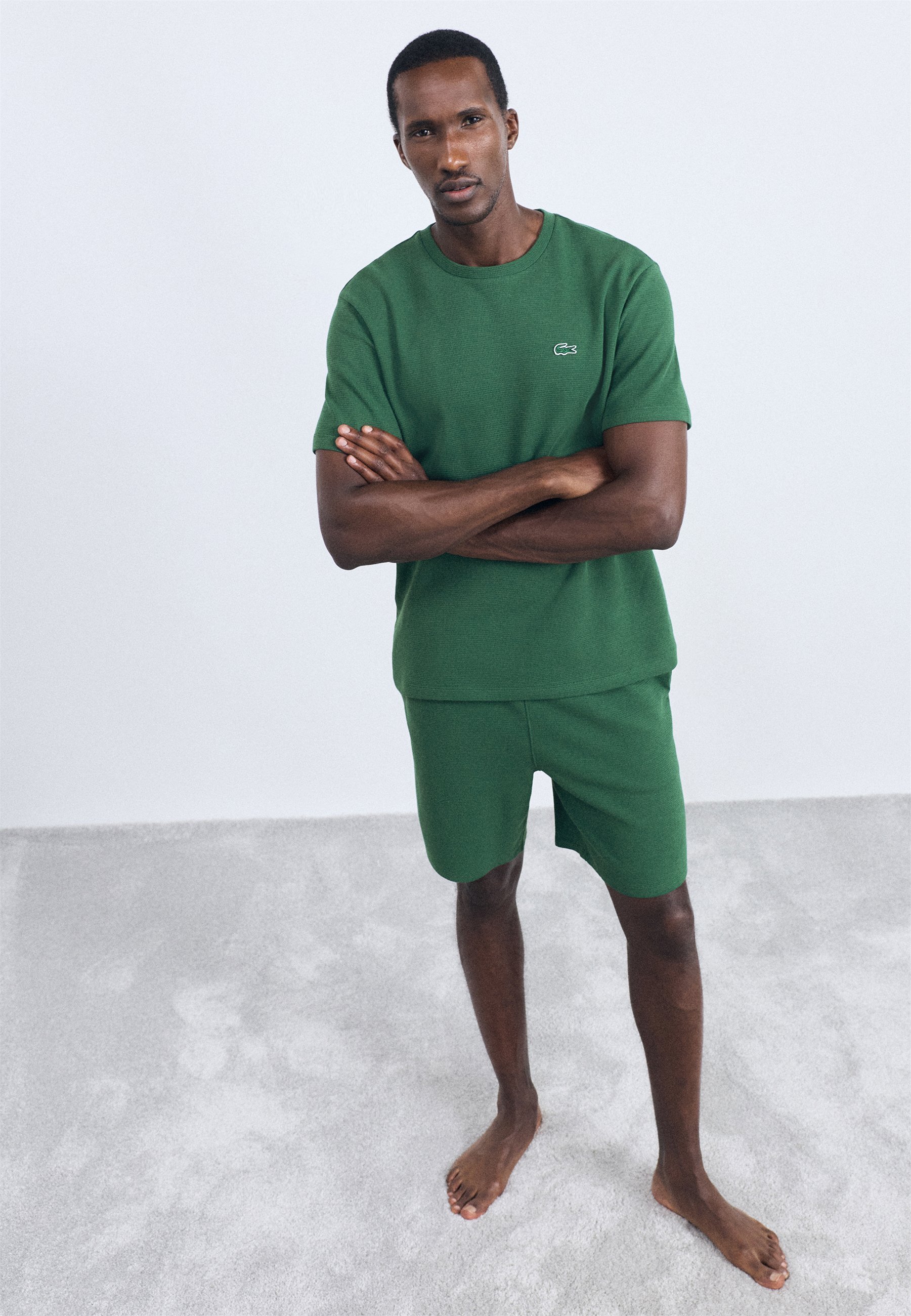 Lacoste T-shirt loungewear - Pyjamatop - groen