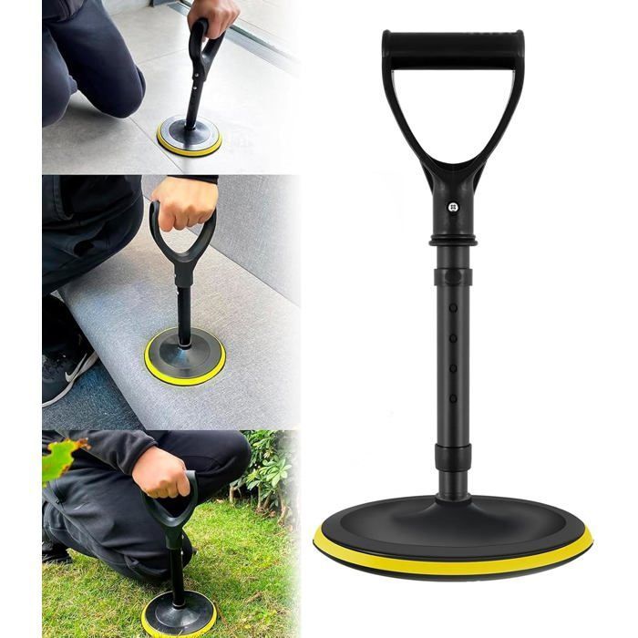Ayuda de movilidad ajustable - DOK - Altura ajustable de 40 a 51 cm - Base antideslizante de 18 cm - Mango cómodo