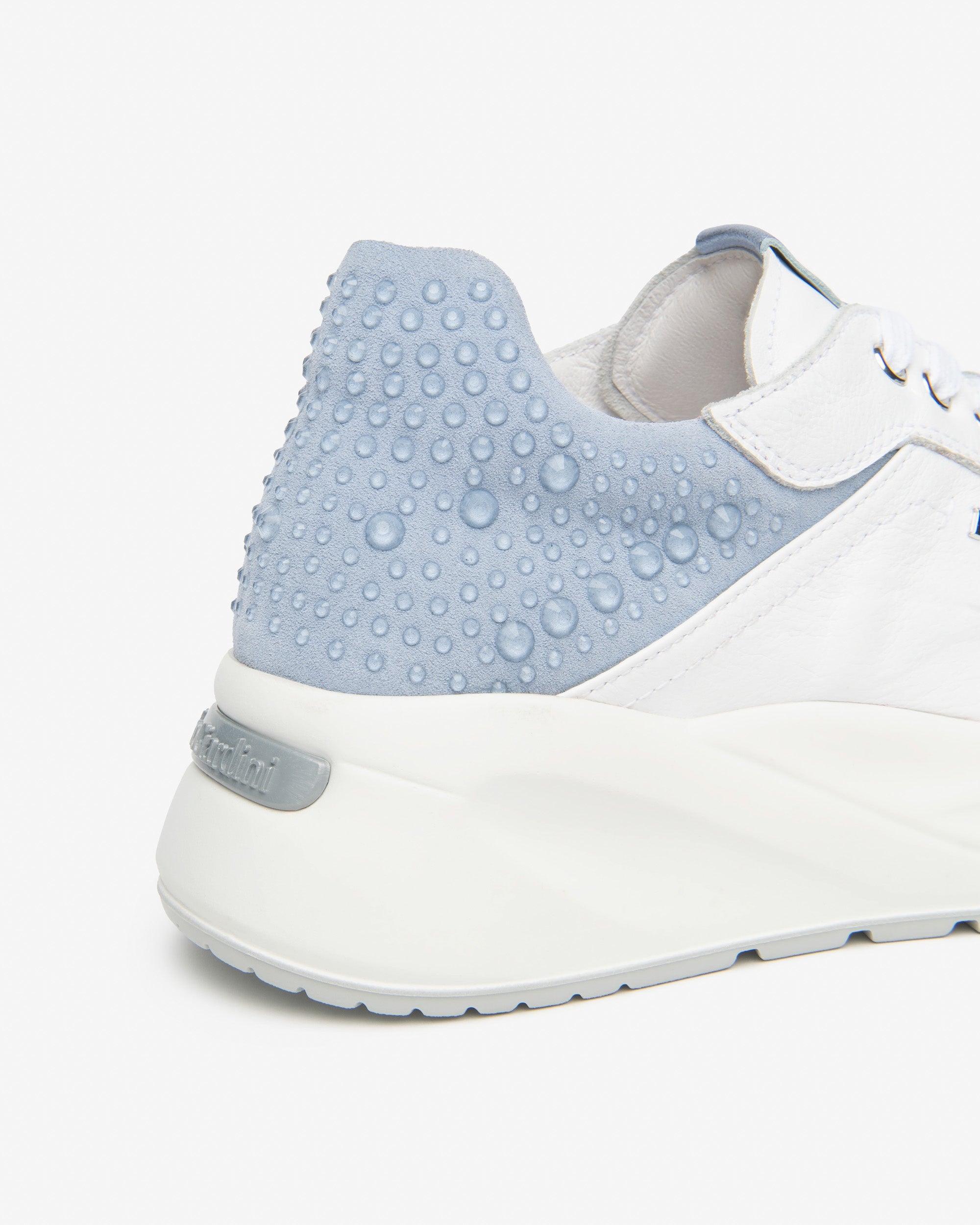 Damen-Sneaker aus Leder und Wildleder