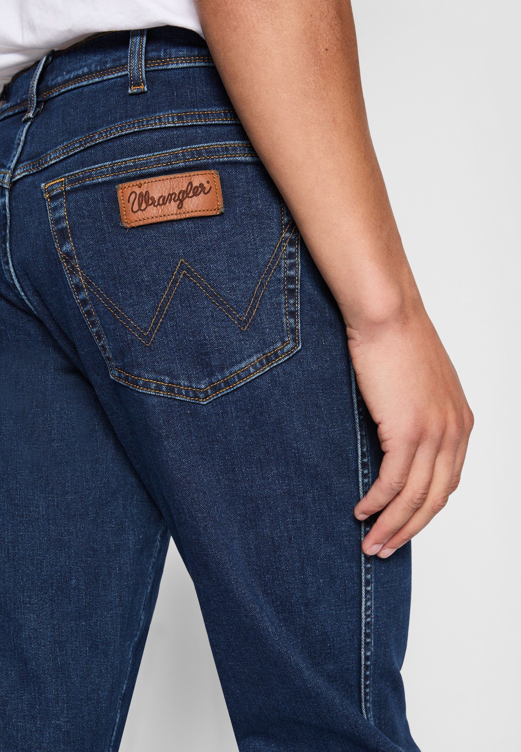 Wrangler TEXAS - Džíny Straight Fit - black