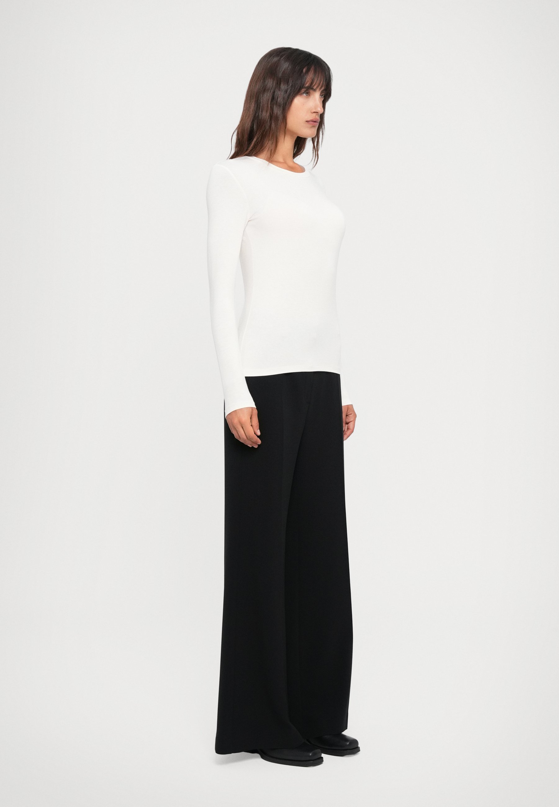WEEKEND MaxMara MULTIE - Top met lange mouwen - ecru