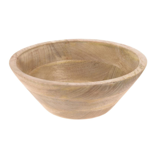 Misa z drewna mango 25 cm 200 ml na zupę i przekąski
