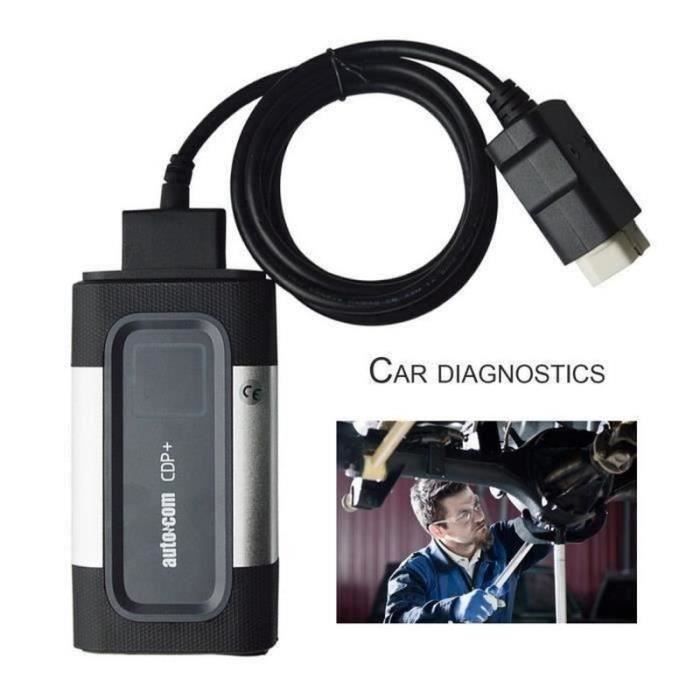 Herramienta de diagnóstico automotriz Autocom, escáner para automóviles, placa monobloque verde Bluetooth CDP+ para automóviles y camiones.