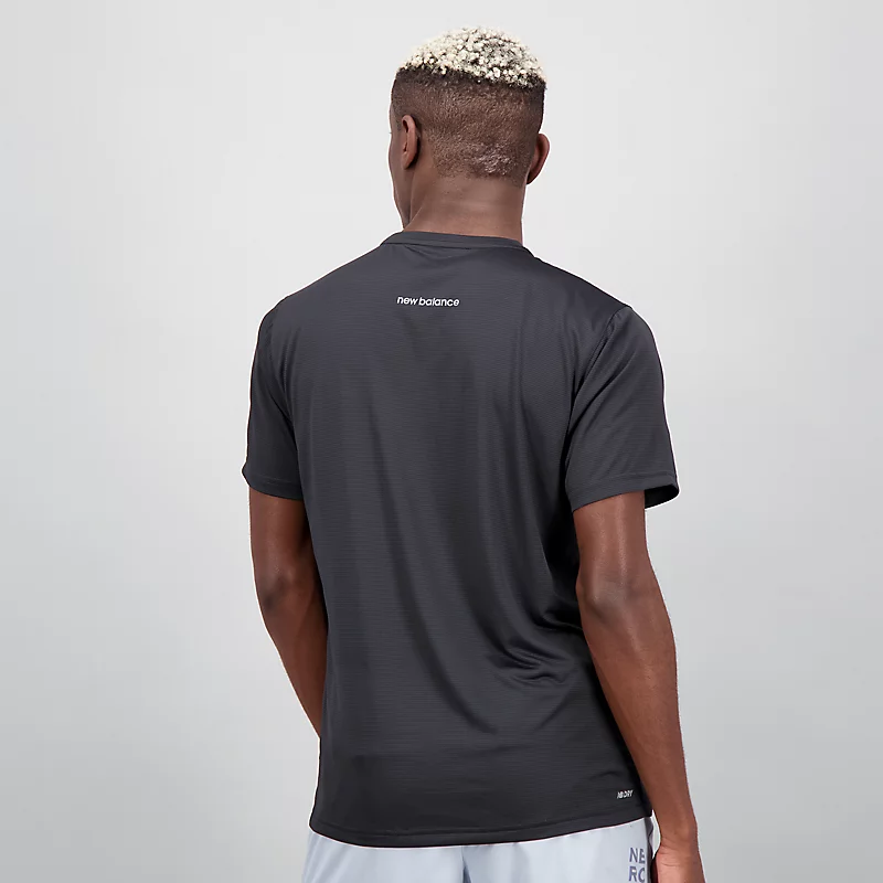 T-shirt à manches courtes pour homme Accelerate – NOIR