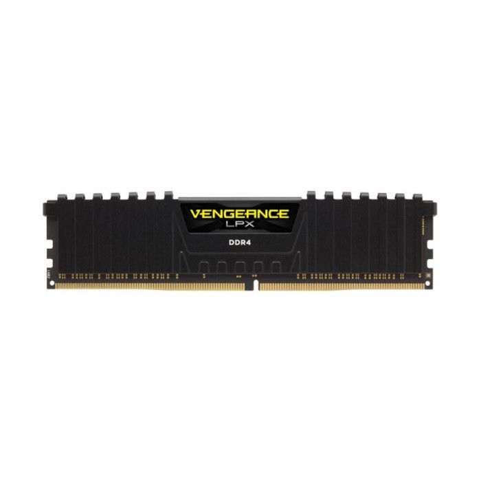 Mémoire RAM - CORSAIR - CMK16GX4M1E3200C16 - VENGEANCE LPX black - DDR4 - 1x16Go DIMM - 3200MHz - CL 16 - 1.35V