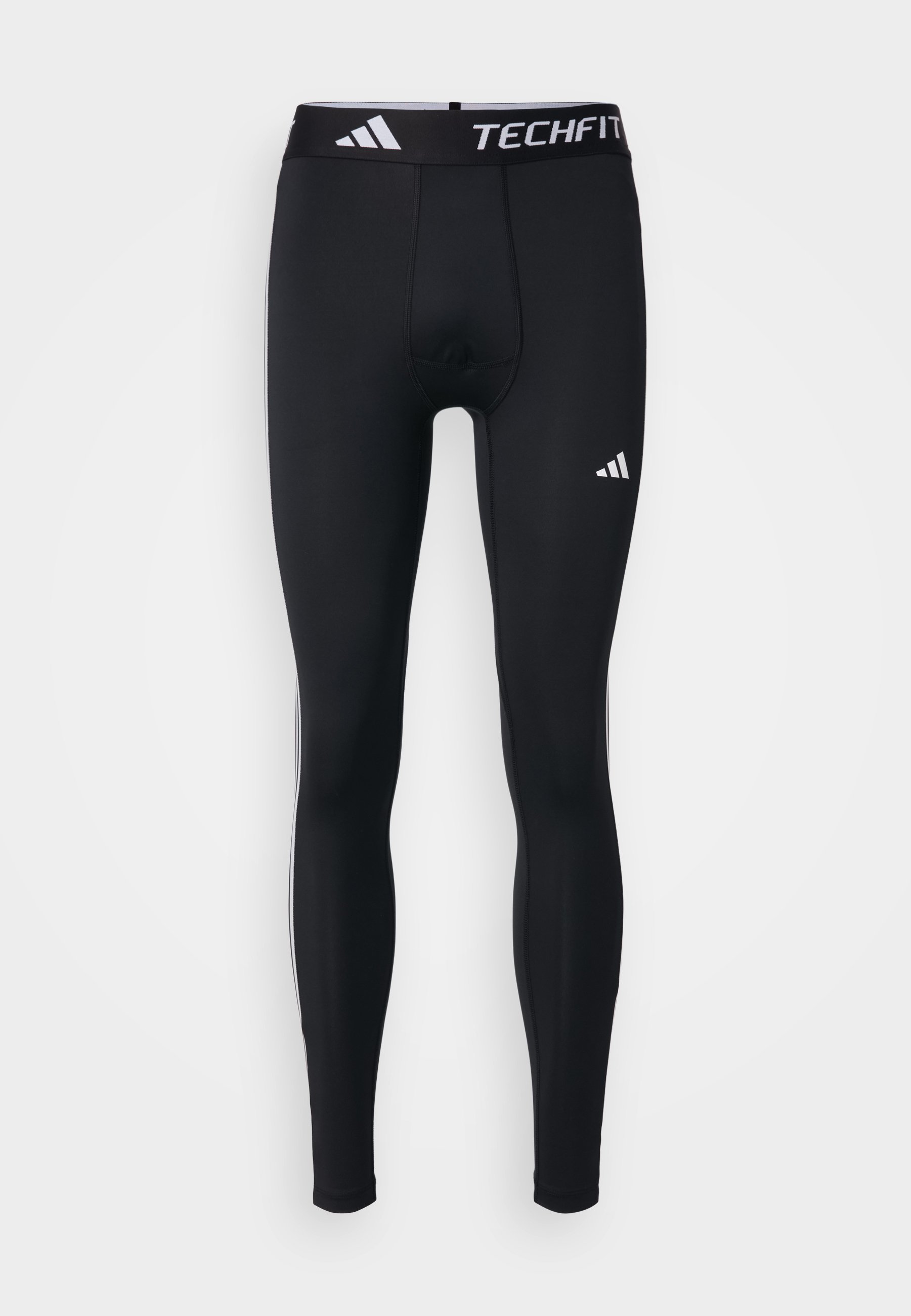Leggings lunghi adidas Performance TECHFIT COMPRESSION 3-STRIPES - neri