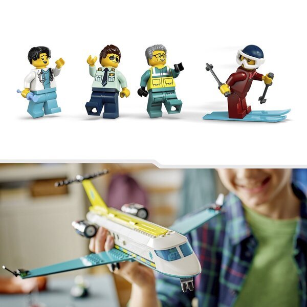 LEGO City 60465 Ātrās palīdzības lidmašīna<br>