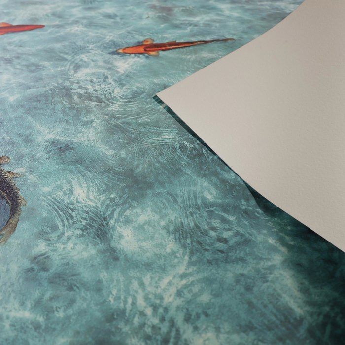 Revêtement de sol PVC 3D Moonlight Vinyle Océan 100 x 50 cm