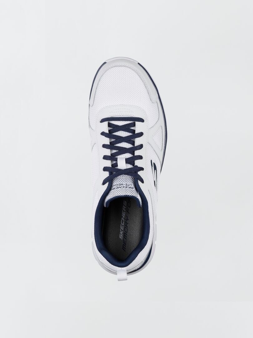 Buty sportowe „Skechers” „mesh track” – białe