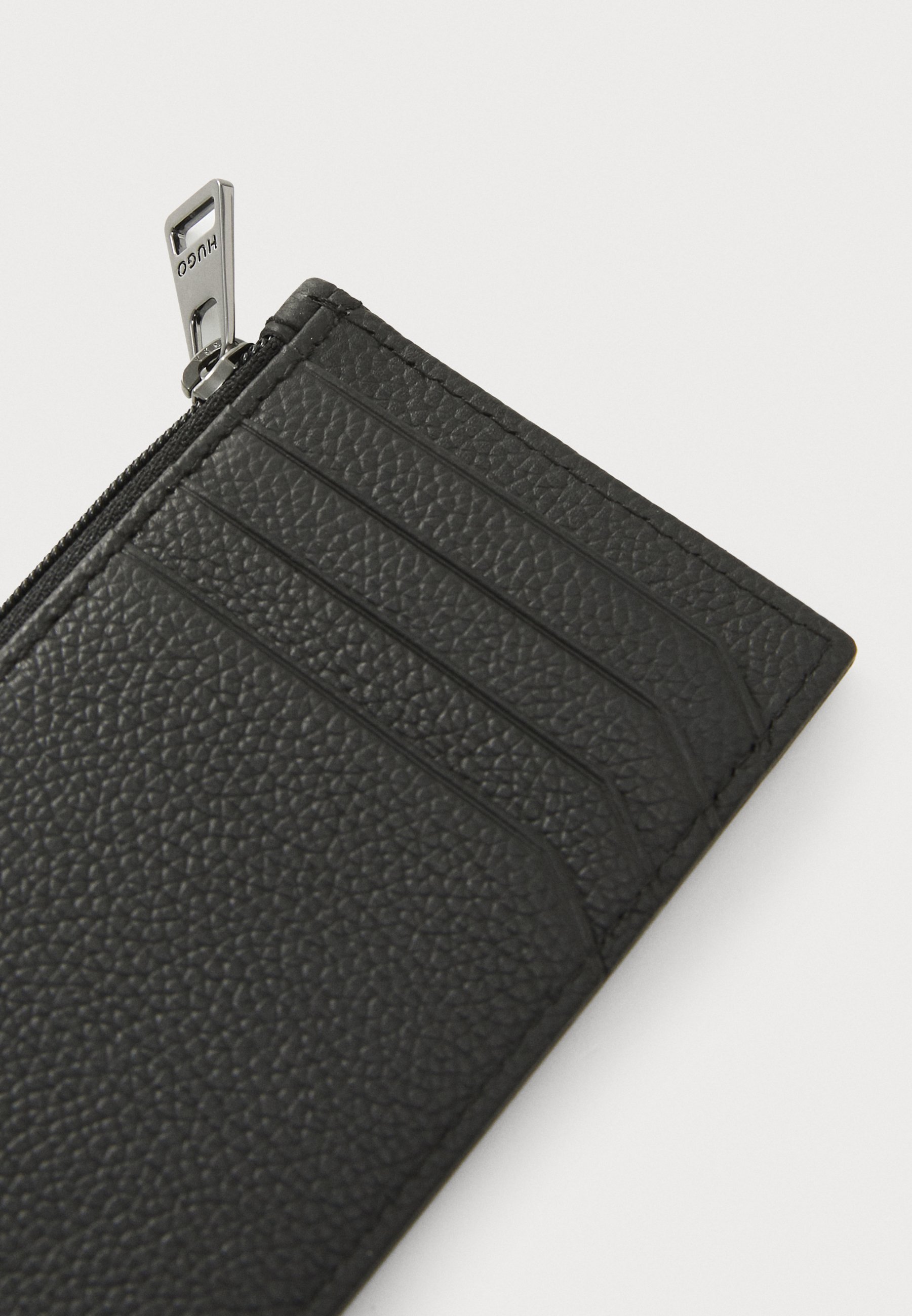 HUGO QUANTIC ZIP CARDCASE - Portfel - czarny
