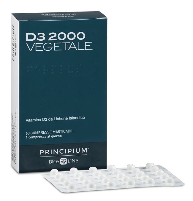 PRINCIPIUM BY BIOS LINE Principium D3 2000 Veg 60 tablett