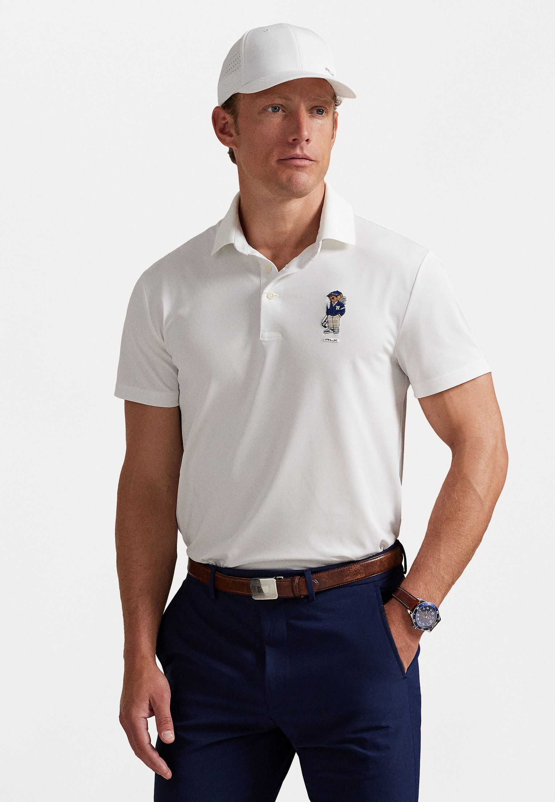 Polo Ralph Lauren POLO BEAR FIT SU MISURA - Polo shirt - bianco ceramica