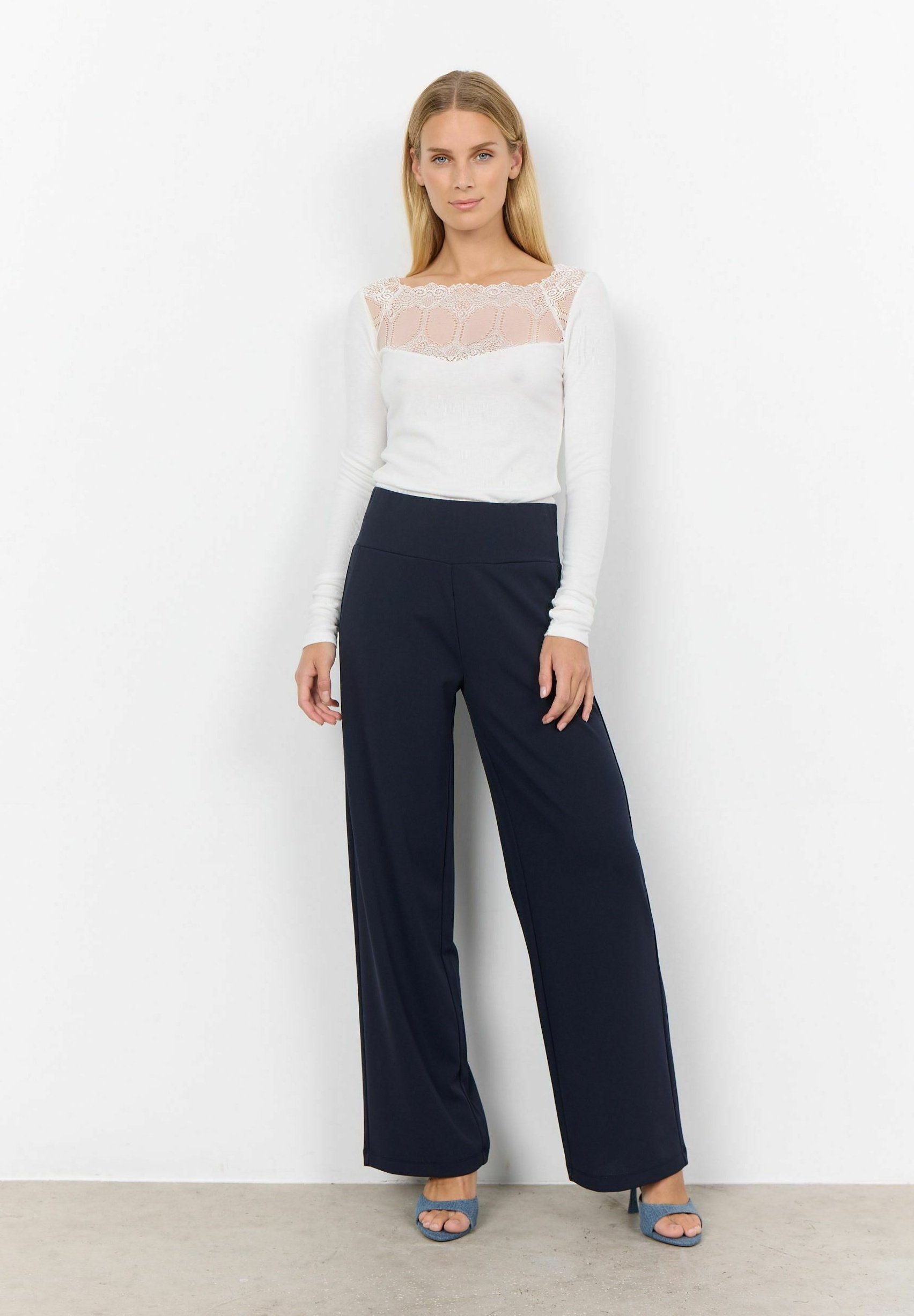 Soyaconcept Broek - marineblauw