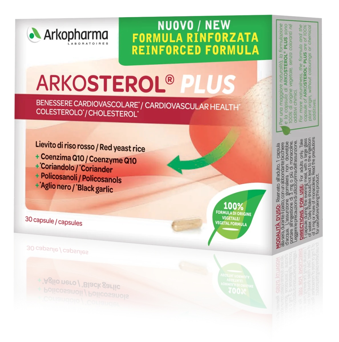 ARKOPHARMA Arkpharma Arkosterol Plus 30 capsules Cardiovasculaire gezondheid
