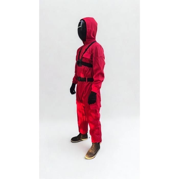 Costume Squid Game complet, Ensemble Jeu De Calmar, Cosplay, Outfit, Joueur squid game, Garde