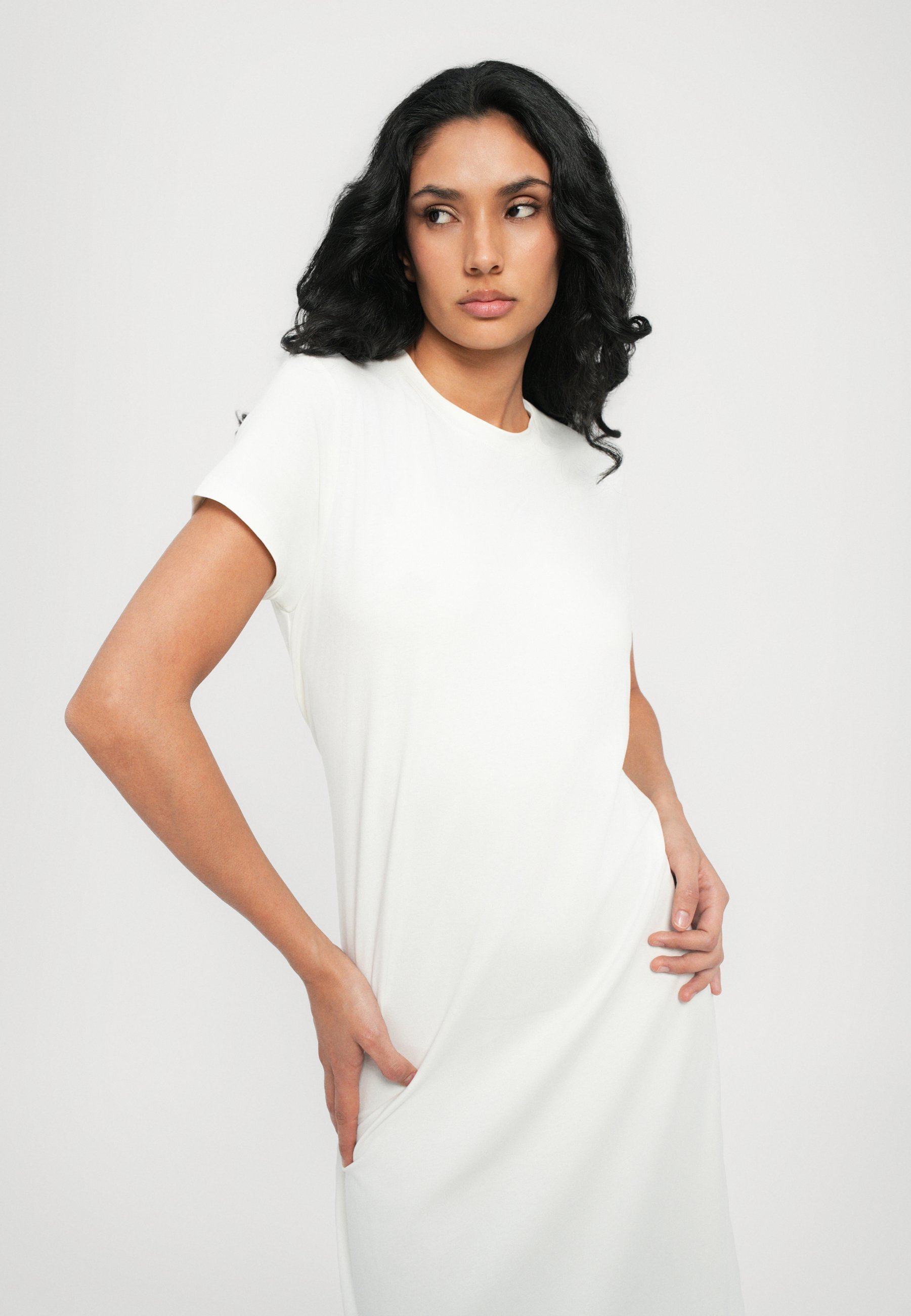 Robe Noelle Proenza Schouler White Label - Robe en jersey - Blanc cassé