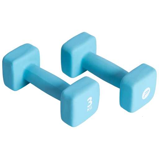  Kék Pure2improve Súlyzók 2x3 kg