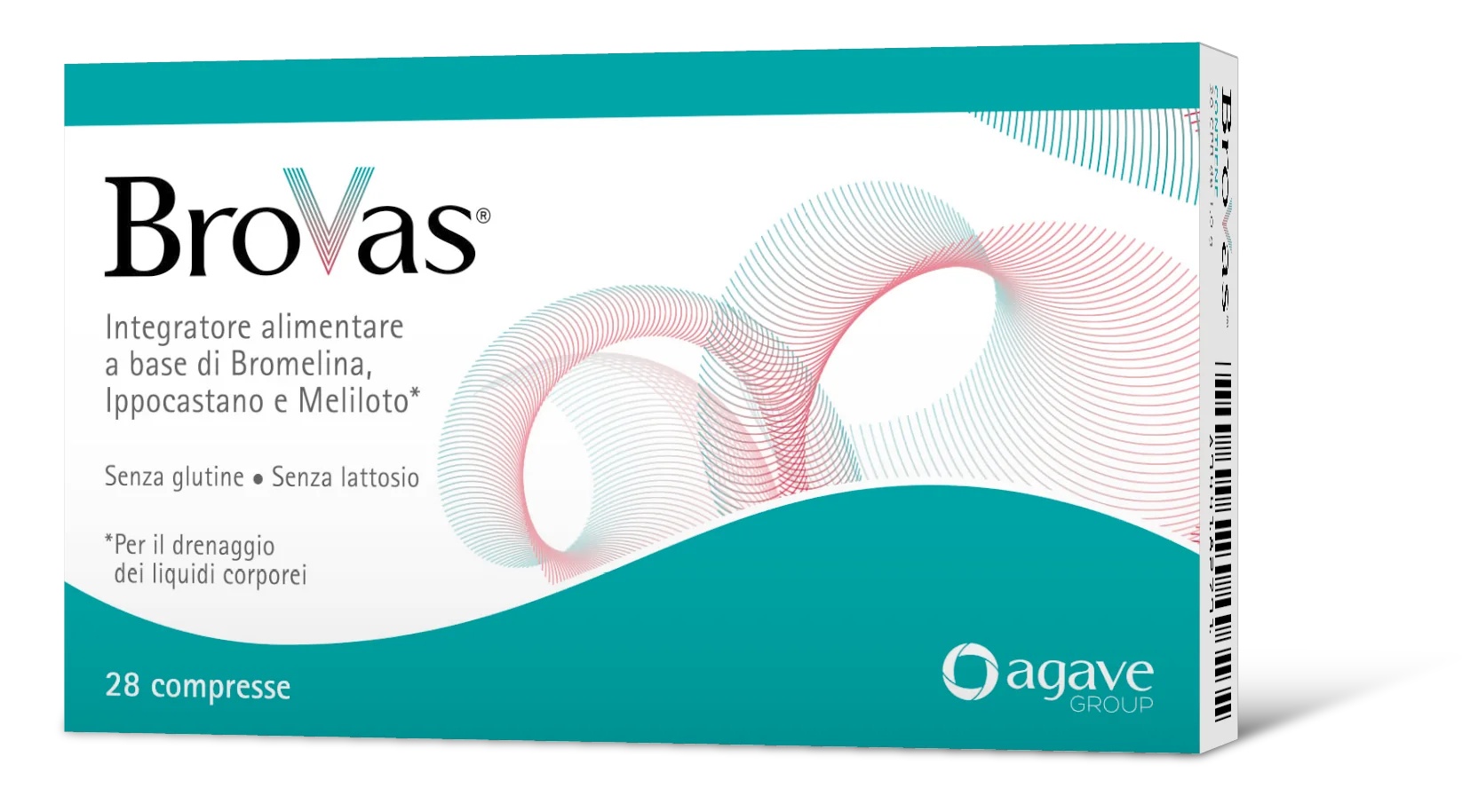AGAVE Brovas Bloedcirculatiesupplement 28 tabletten Venous Wellbeing