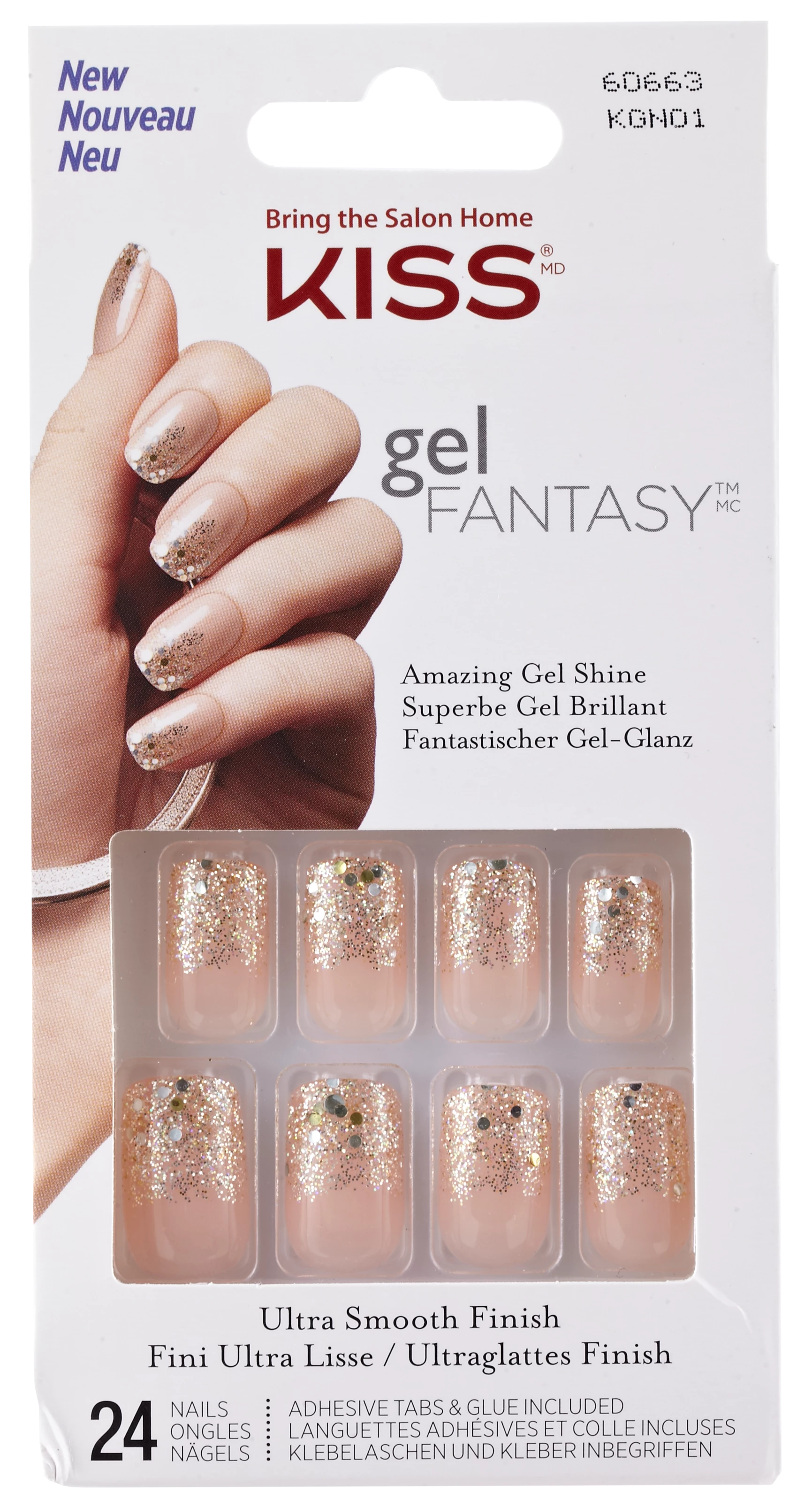 Gél Fantasy Körömlakk Fanciful - Kiss