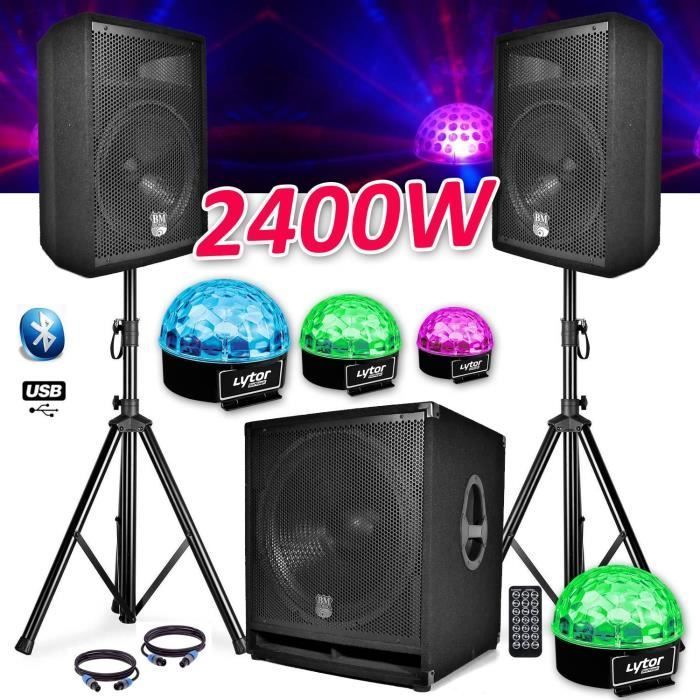 COMPLETE SOUND SYSTEM BMS1812 USB-Bluetooth 2400W 18