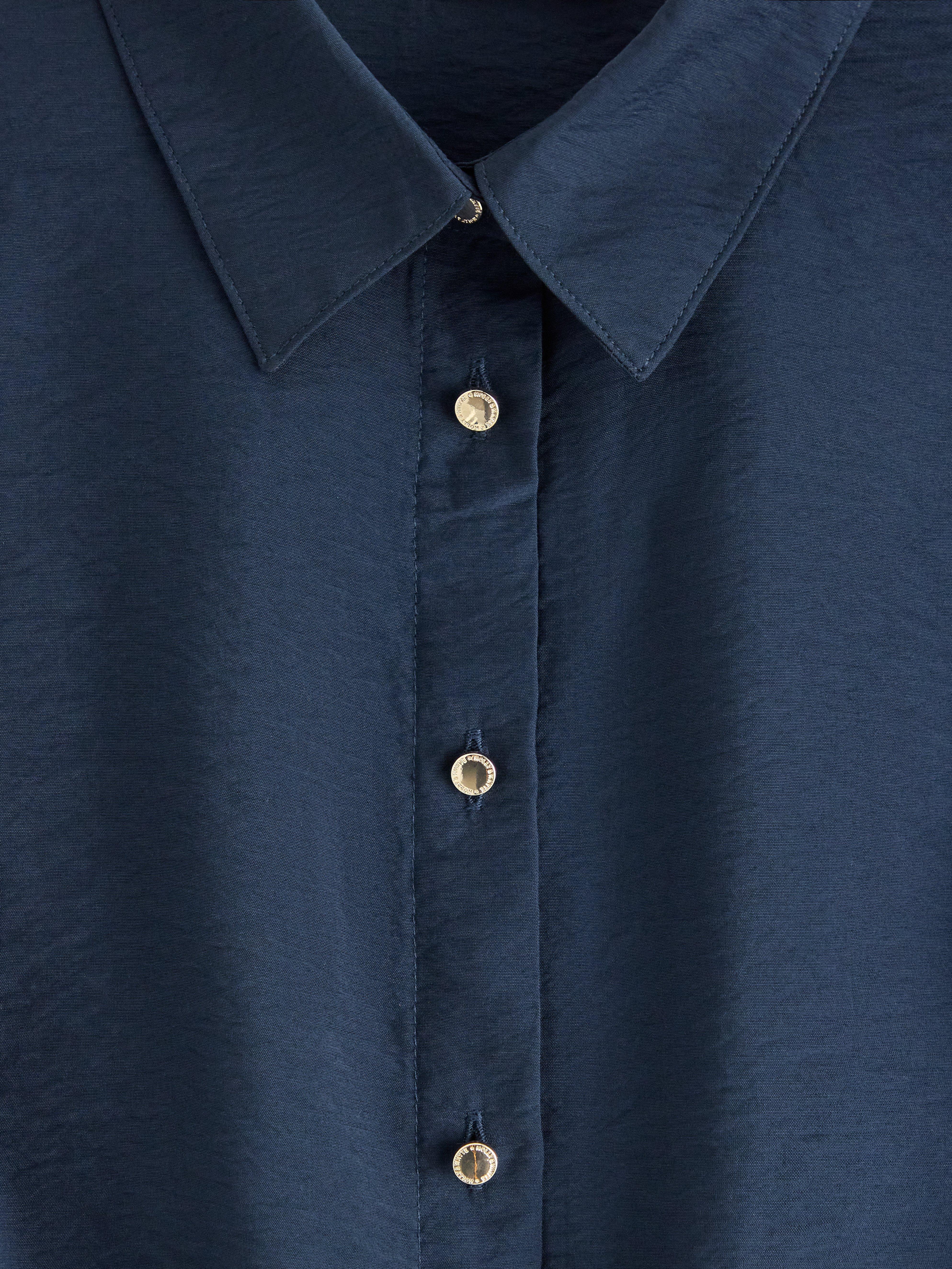 Minivestido azul-marinho escuro