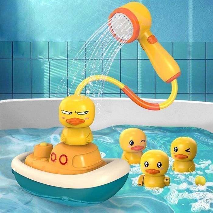 Juguetes de baño para bebés: cabezal de ducha con chorro de agua, juguete de baño con cabezal de ducha para la bañera para jugar a la hora del baño.