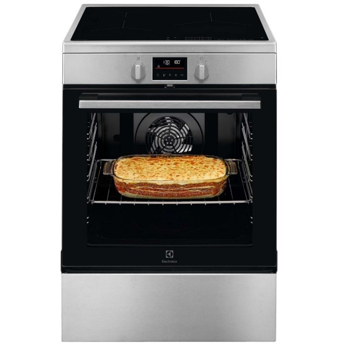 Electrolux A+ Induction Cooker, 73L, 3 Burners, 500 Series Surroundcook, Stainless Steel - LKI64890BX