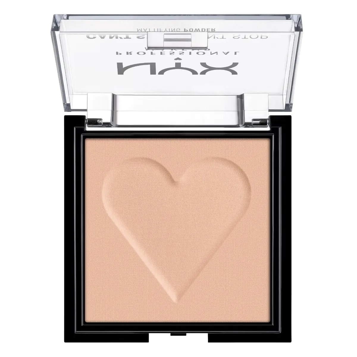 NYX Cant Stop Wont Stop Puder matujący Medium