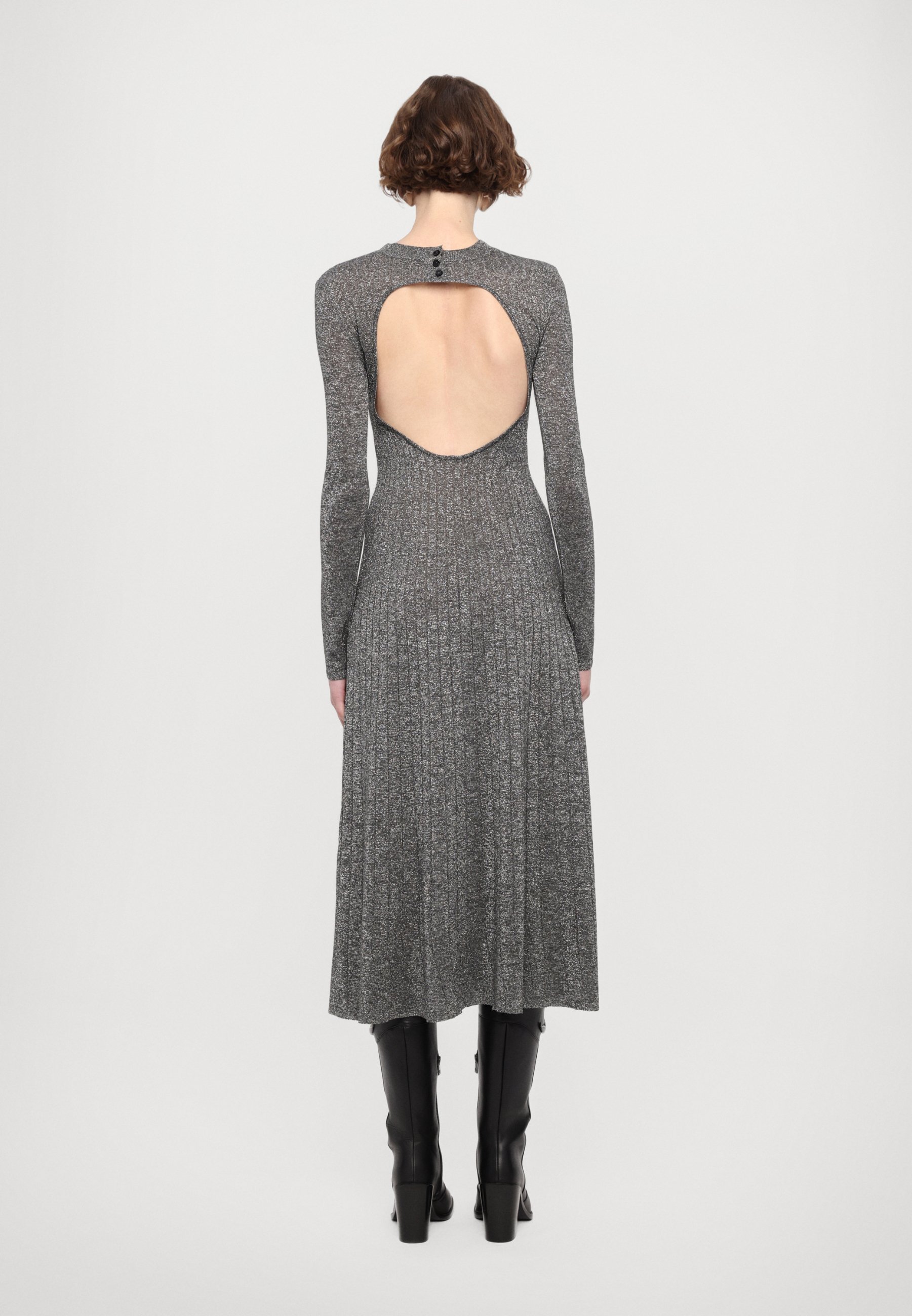 VESTIDO MÉDIO AERON PAVLOVA - Vestido tipo jardineira - tempestade