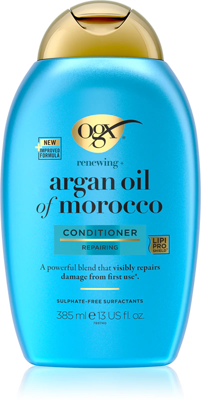 Condicionador Fortificante OGX com Óleo de Argan do Marrocos para Cabelos Brilhantes e Macios