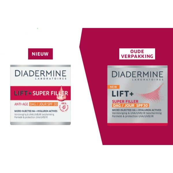 Crema de día Diadermine Lift+ Super Filler SPF30<br>50 ml - Todo tipo de piel