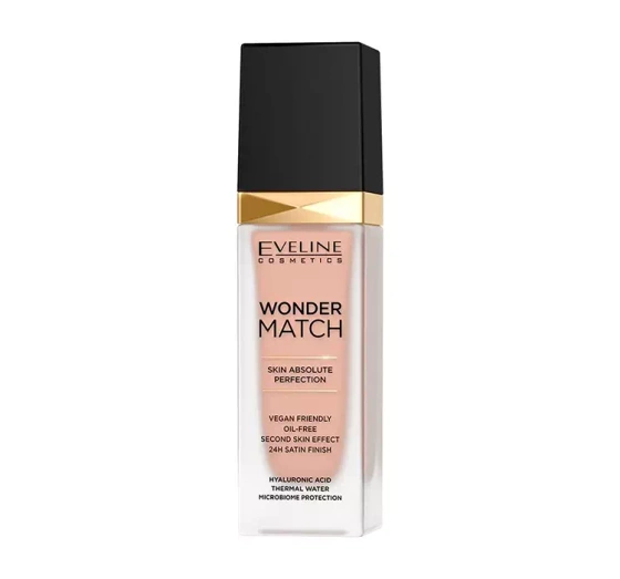 Eveline Cosmetics Wonder Match luksusowy podkład wygładzający 35 Sunny Beige 30 ml